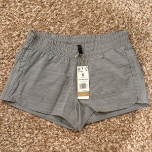 adidas Women’s Gray Athletic Running Shorts